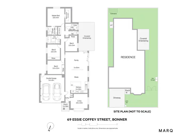 Floorplan of Homely house listing, 69 Essie Coffey Street, Bonner ACT 2914