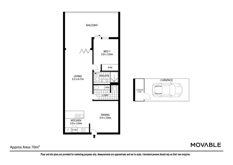 Floorplan of Homely apartment listing, 4/10 Maitland Road, Mayfield NSW 2304