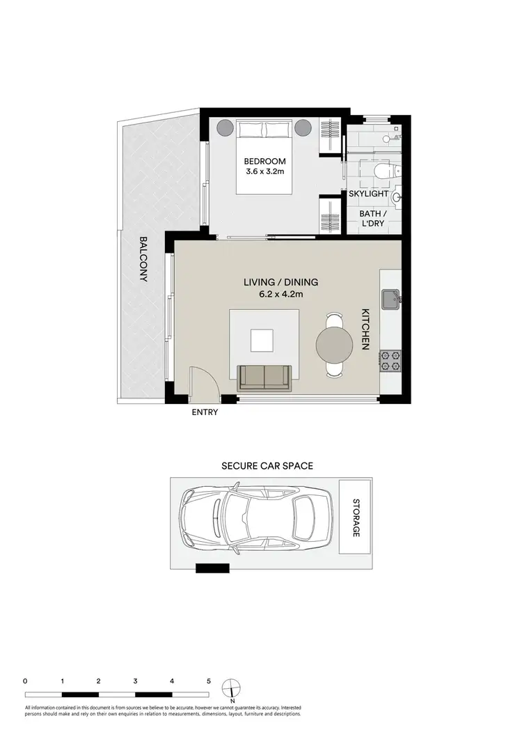 Floorplan of Homely apartment listing, 13/79 Arden Street, Coogee NSW 2034