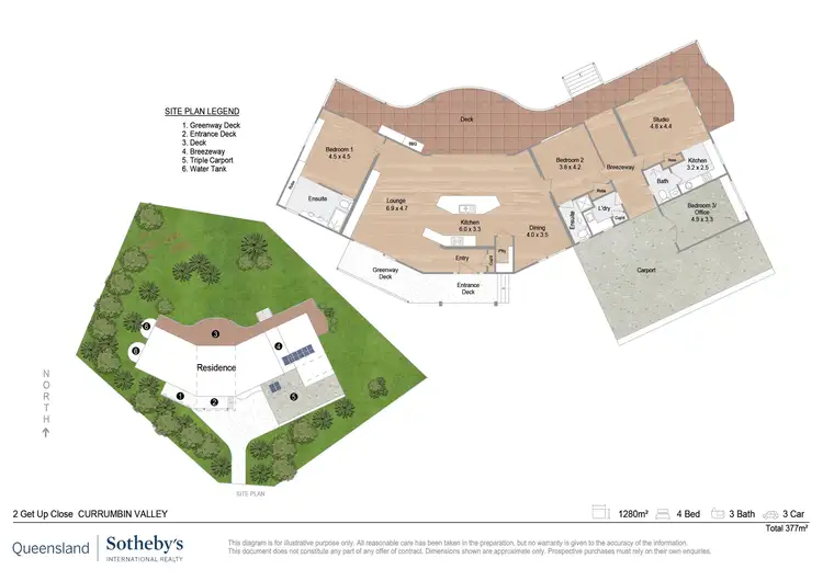 Floorplan of Homely house listing, 2 Getup Close, Currumbin Valley QLD 4223