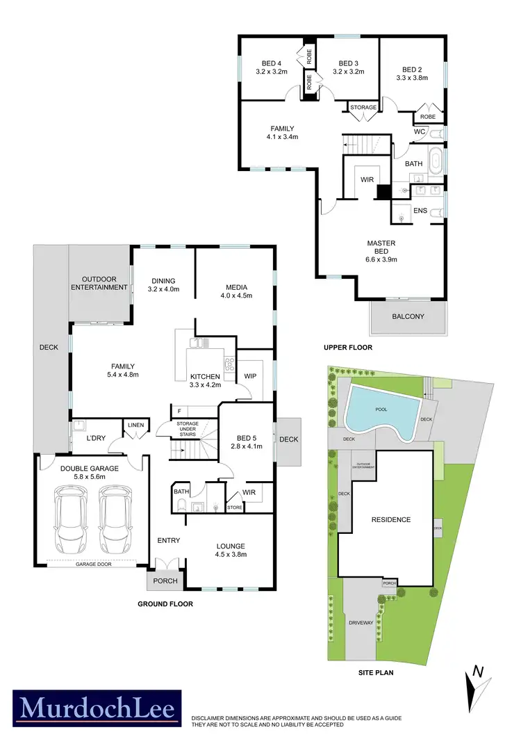 Floorplan of Homely house listing, 18 Dunkeld Avenue, Baulkham Hills NSW 2153