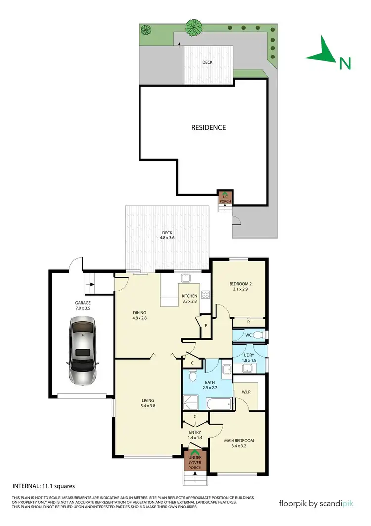 Floorplan of Homely unit listing, 8/14 Branch Road, Bayswater North VIC 3153