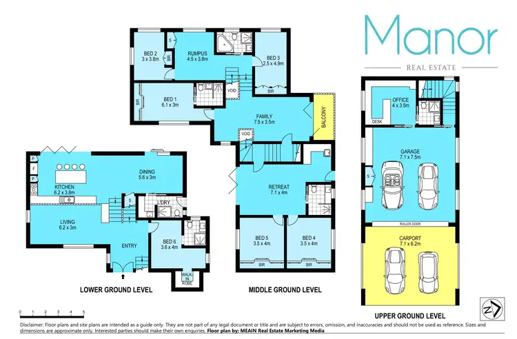 Floorplan of Homely house listing, 45 Northam Drive, North Rocks NSW 2151