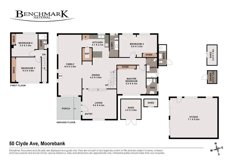 Floorplan of Homely house listing, 50 Clyde Avenue, Moorebank NSW 2170