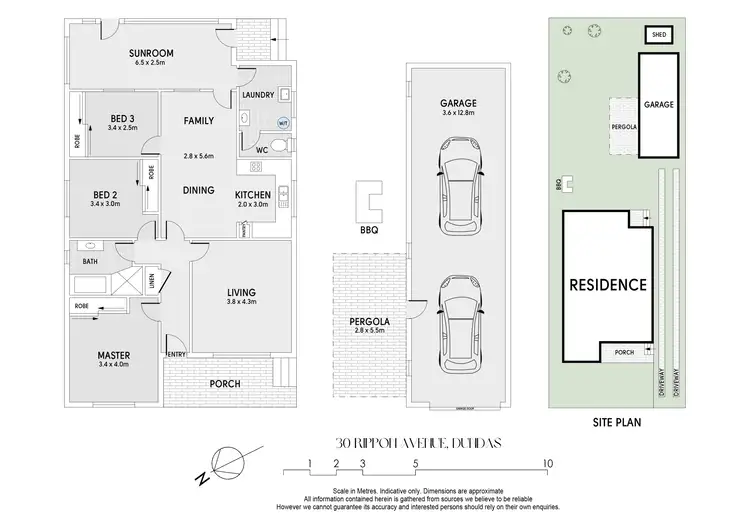 Floorplan of Homely house listing, 30 Rippon Avenue, Dundas NSW 2117