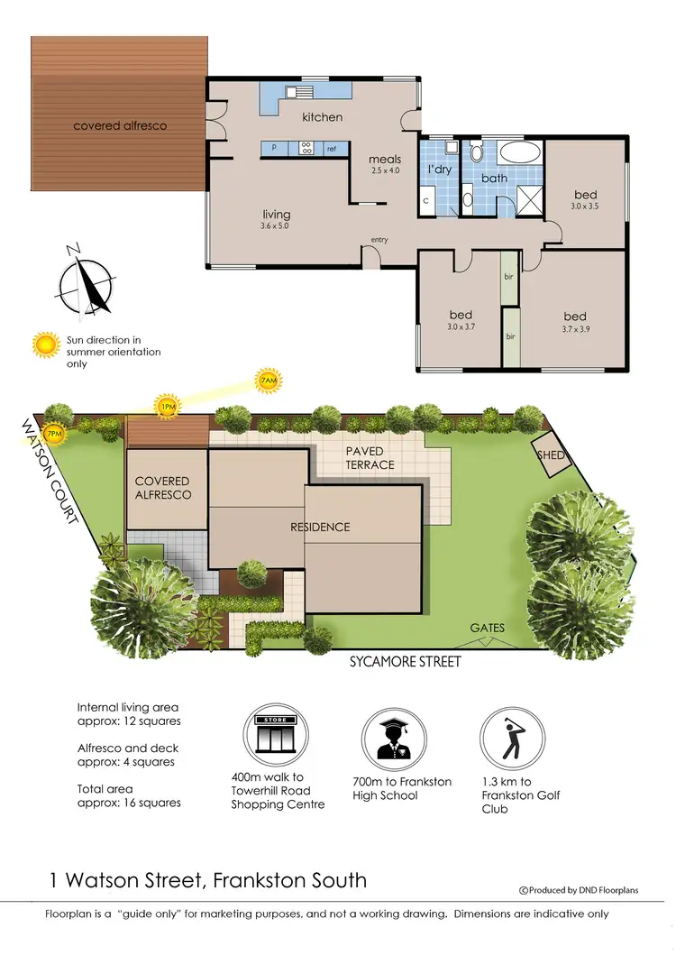 Floorplan of Homely house listing, 1 Watson Street, Frankston South VIC 3199
