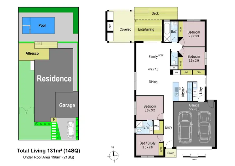 Floorplan of Homely house listing, 4 Lochfyne Close, Warragul VIC 3820