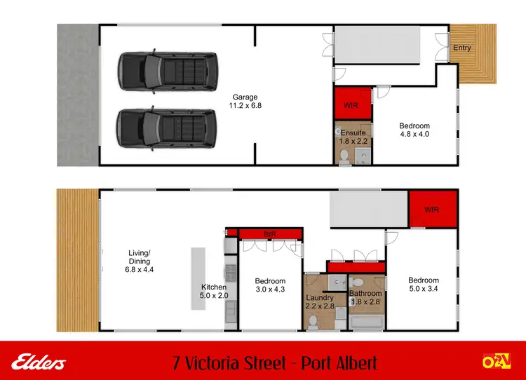 Floorplan of Homely house listing, 7 Victoria Street, Port Albert VIC 3971