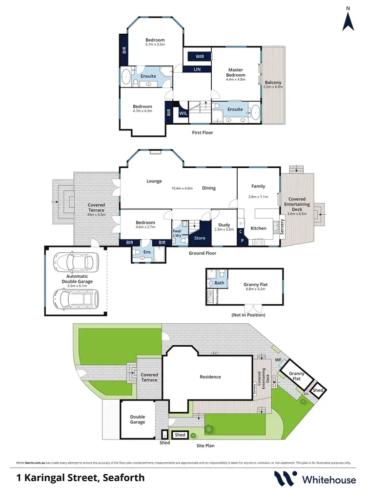 Floorplan of Homely house listing, 1 Karingal Street, Seaforth NSW 2092