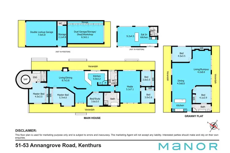 Floorplan of Homely house listing, 51-53 Annangrove Road, Kenthurst NSW 2156