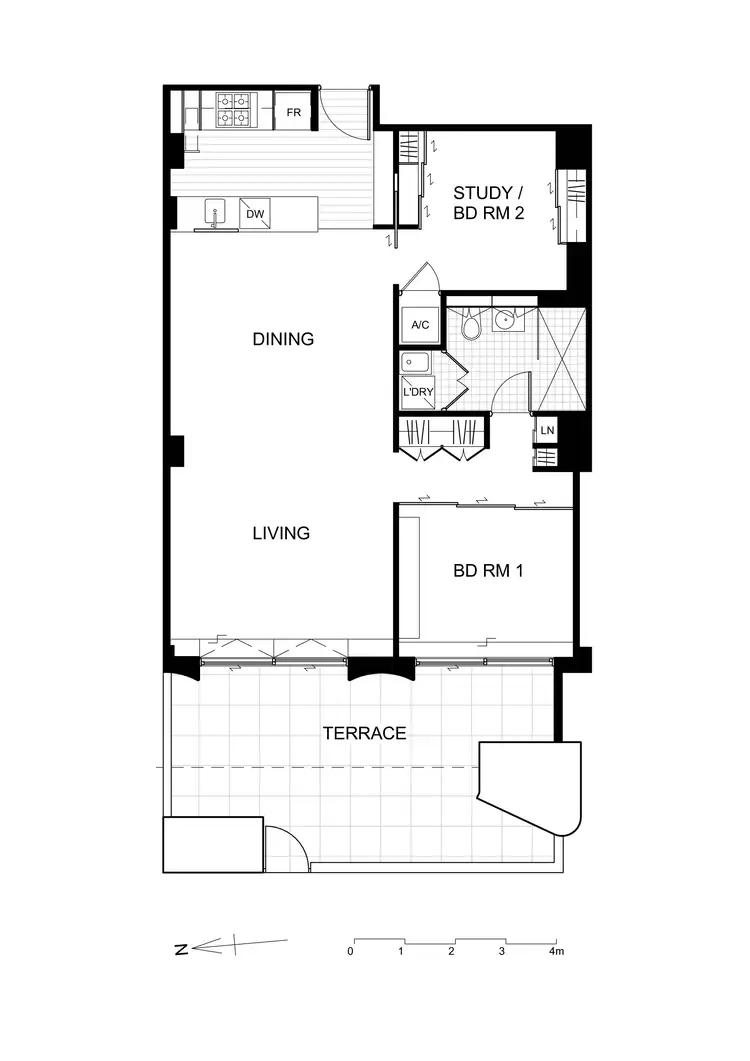 Floorplan of Homely apartment listing, 13/2A Elizabeth Bay Road, Elizabeth Bay NSW 2011