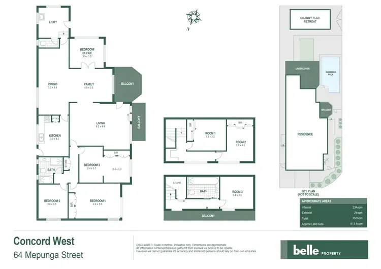 Floorplan of Homely house listing, 64 Mepunga Street, Concord West NSW 2138