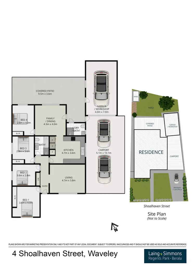 Floorplan of Homely house listing, 4 Shoalhaven Street, Wakeley NSW 2176