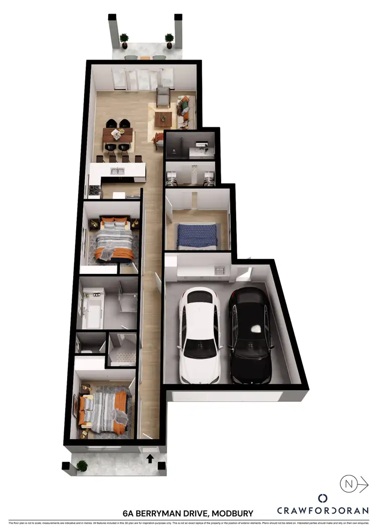 Floorplan of Homely house listing, 6A Berryman Drive, Modbury SA 5092
