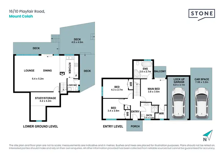 Floorplan of Homely townhouse listing, 16/10 Playfair Road, Mount Colah NSW 2079