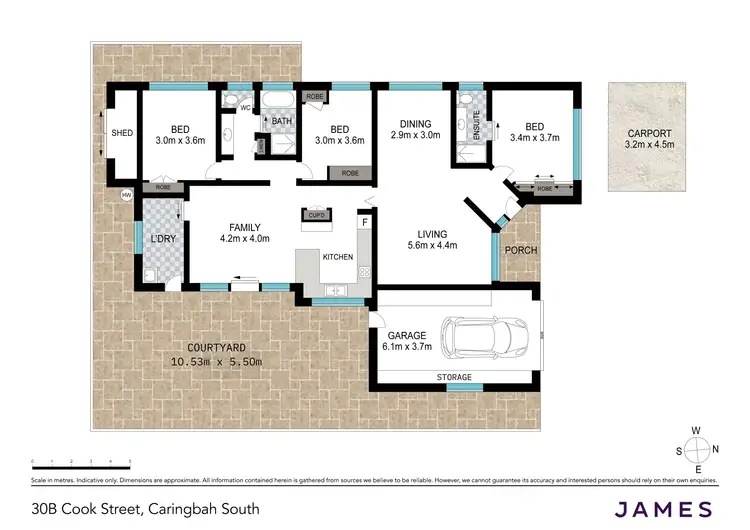 Floorplan of Homely house listing, 30B Cook Street, Caringbah South NSW 2229