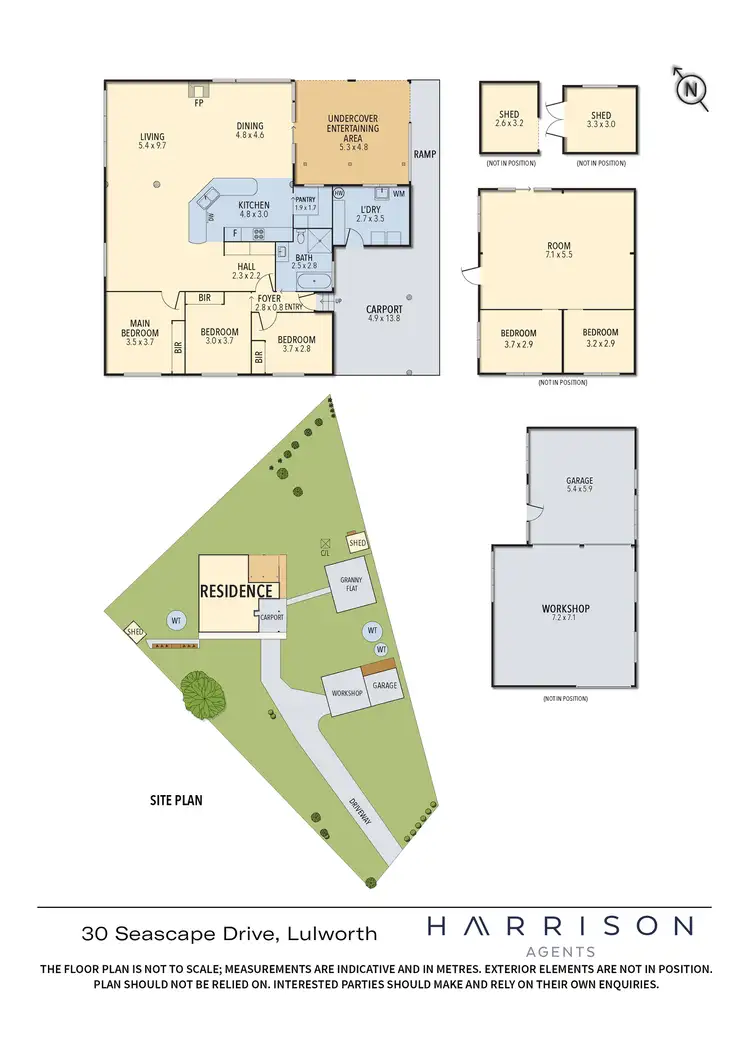 Floorplan of Homely house listing, 30 Seascape Drive, Lulworth TAS 7252