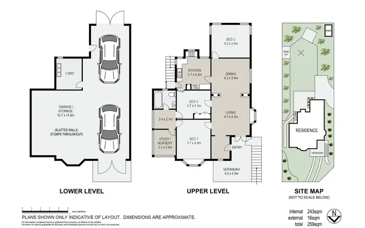 Floorplan of Homely house listing, 16 Toohey Avenue, Greenslopes QLD 4120
