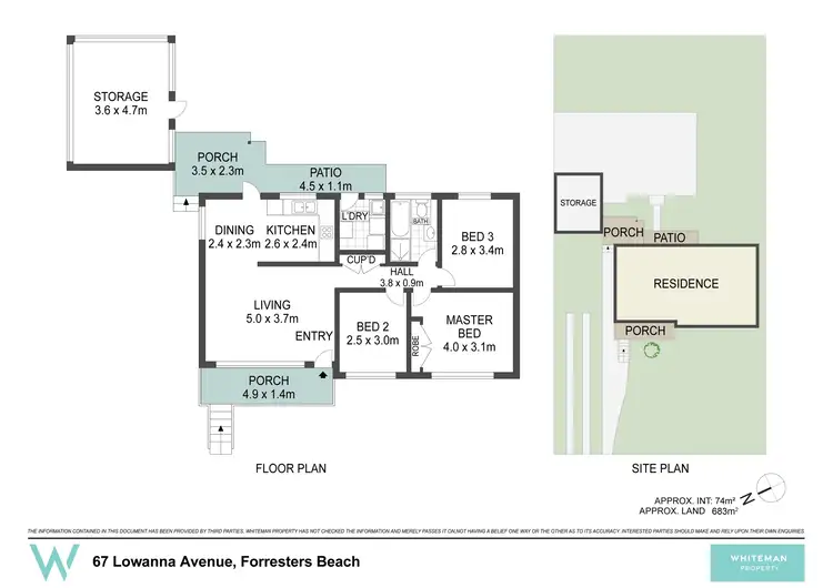 Floorplan of Homely house listing, 67 Lowanna Avenue, Forresters Beach NSW 2260