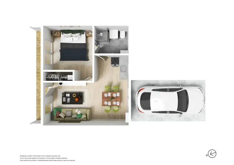 Floorplan of Homely apartment listing, 5/18 Cochrane Street, Brighton VIC 3186