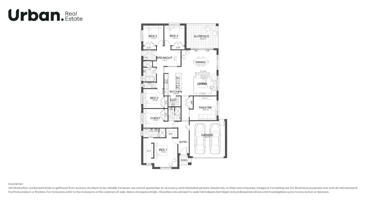 Floorplan of Homely house listing, 25 Tillage Drive, Lochinvar NSW 2321
