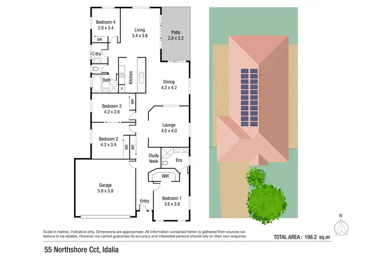 Floorplan of Homely house listing, 55 Northshore Circuit, Idalia QLD 4811