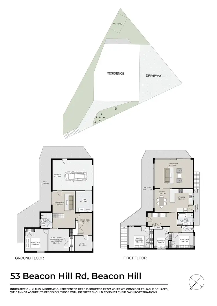 Floorplan of Homely house listing, 53 Beacon Hill Road, Beacon Hill NSW 2100