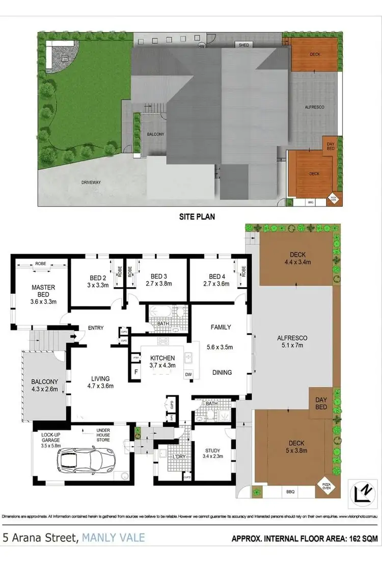 Floorplan of Homely house listing, 5 Arana Street, Manly Vale NSW 2093
