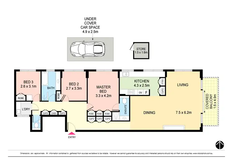 Floorplan of Homely apartment listing, 4/40 Raglan Street, Mosman NSW 2088