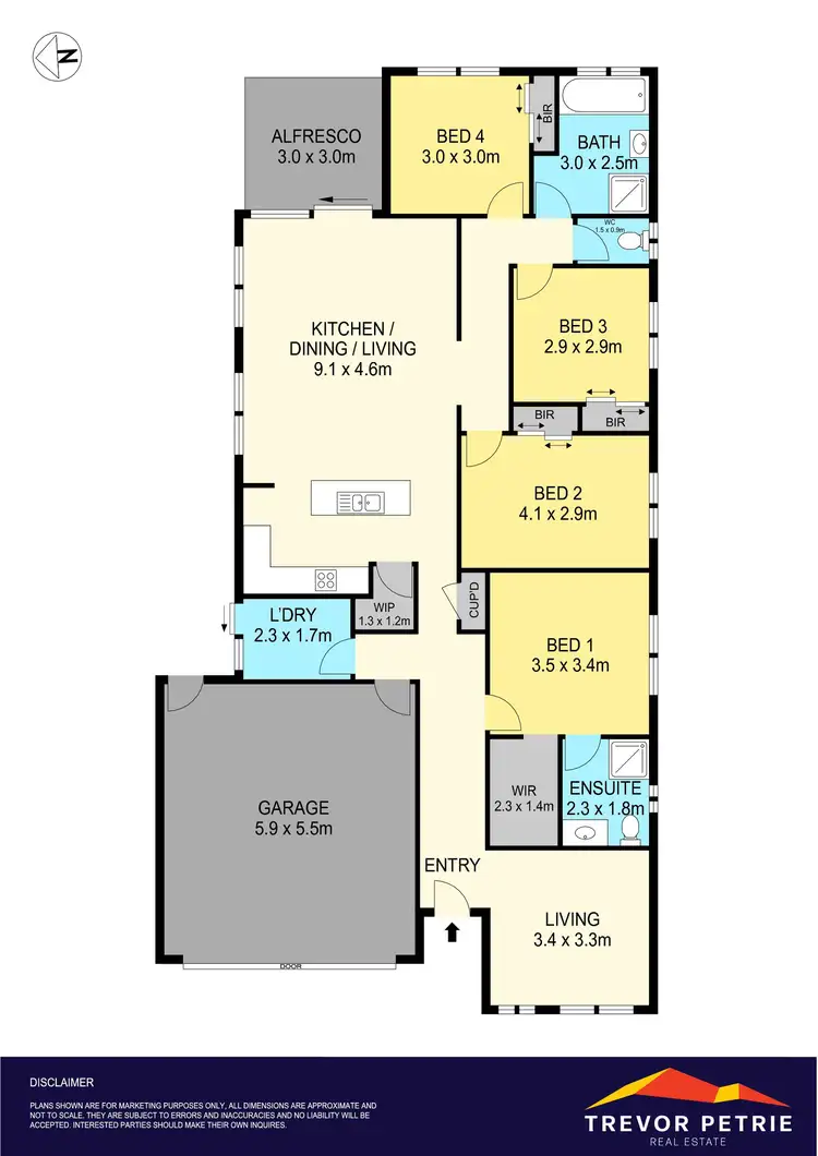 Floorplan of Homely house listing, 20 Beldi Street, Alfredton VIC 3350