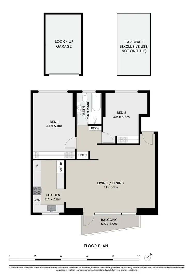 Floorplan of Homely apartment listing, 11/8 Deeban Walk, Cronulla NSW 2230