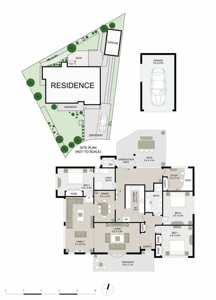 Floorplan of Homely house listing, 6 Sunhill Place, North Ryde NSW 2113