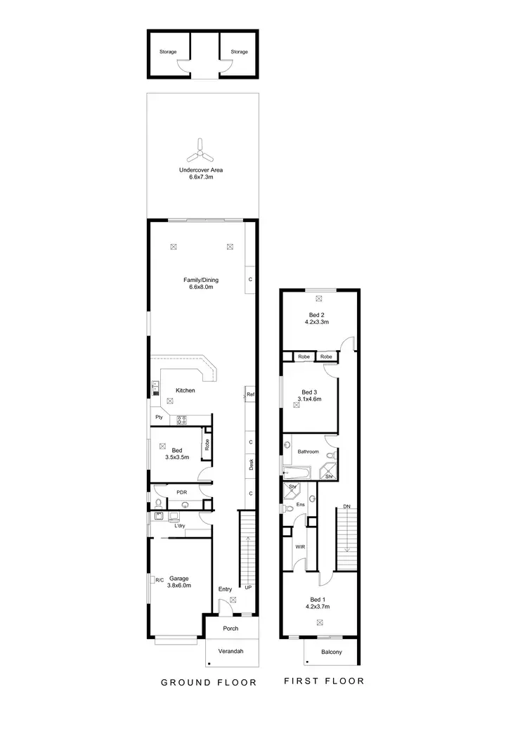 Floorplan of Homely house listing, 1 Lettie Street, Prospect SA 5082