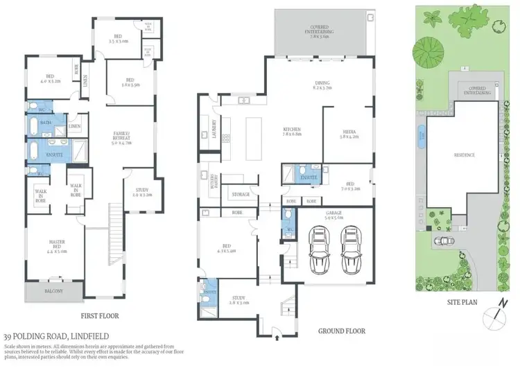 Floorplan of Homely house listing, 39 Polding Road, Lindfield NSW 2070