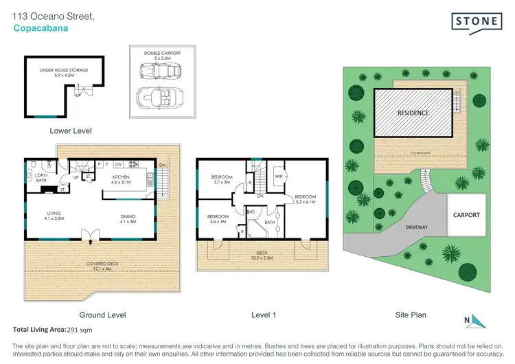 Floorplan of Homely house listing, 1/113 Oceano Street, Copacabana NSW 2251