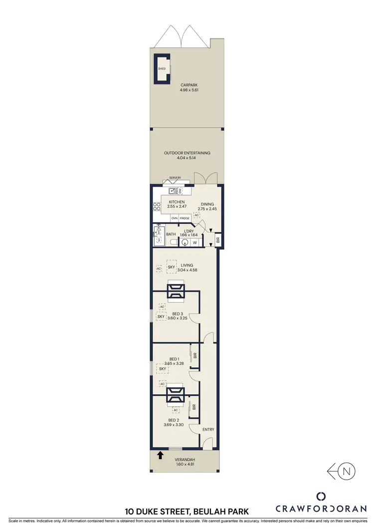 Floorplan of Homely house listing, 10 Duke Street, Beulah Park SA 5067