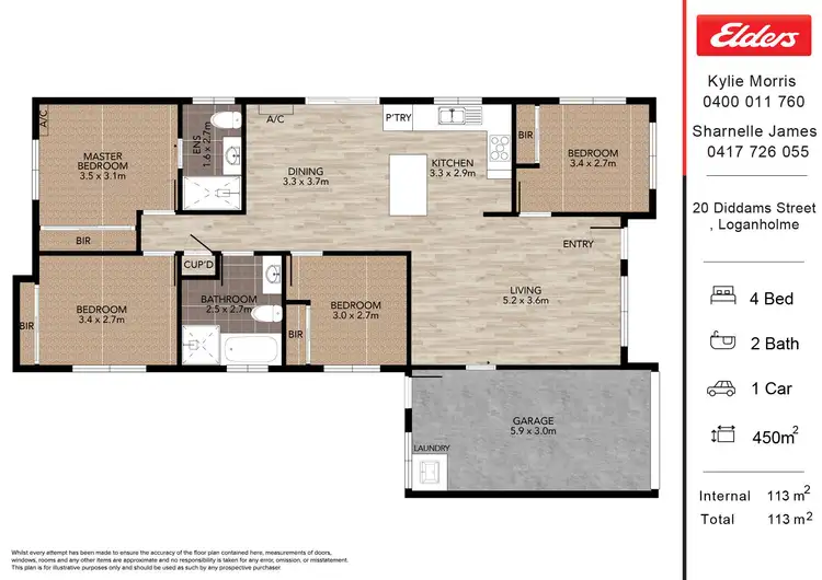 Floorplan of Homely house listing, 20 Diddams Street, Loganholme QLD 4129