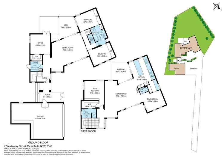 Floorplan of Homely house listing, 77 Mulloway Circuit, Merimbula NSW 2548