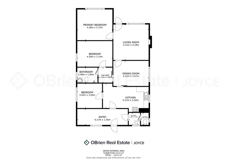 Floorplan of Homely house listing, 33A Williams Road, Wangaratta VIC 3677