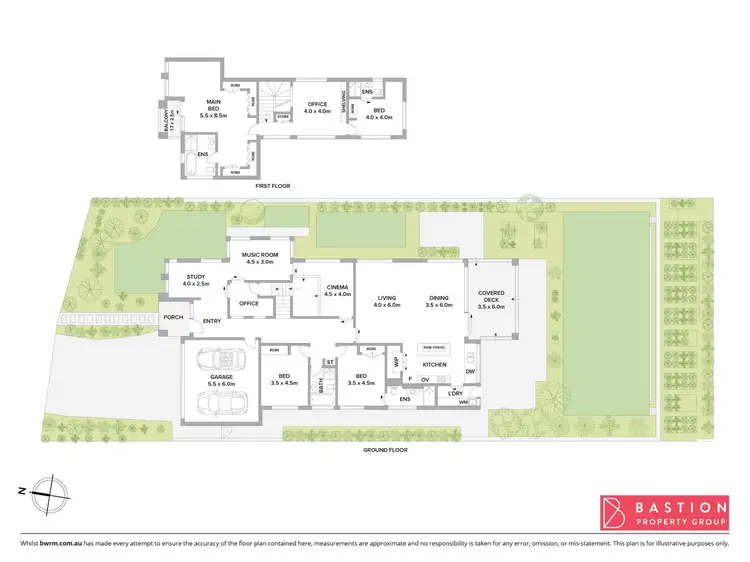 Floorplan of Homely house listing, 5 Dawn Crescent, Lawson ACT 2617