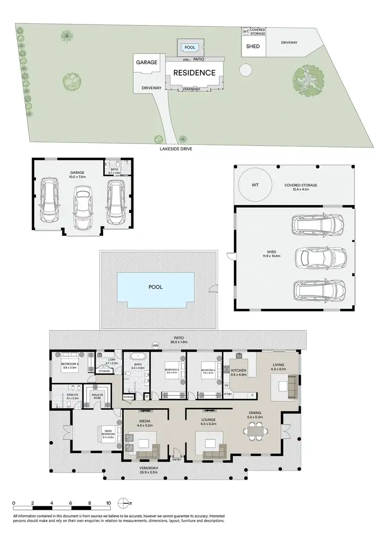 Floorplan of Homely house listing, 4 Lakeside Drive, Mount Hunter NSW 2570