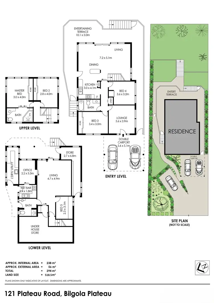Floorplan of Homely house listing, 121 Plateau Road, Bilgola Plateau NSW 2107