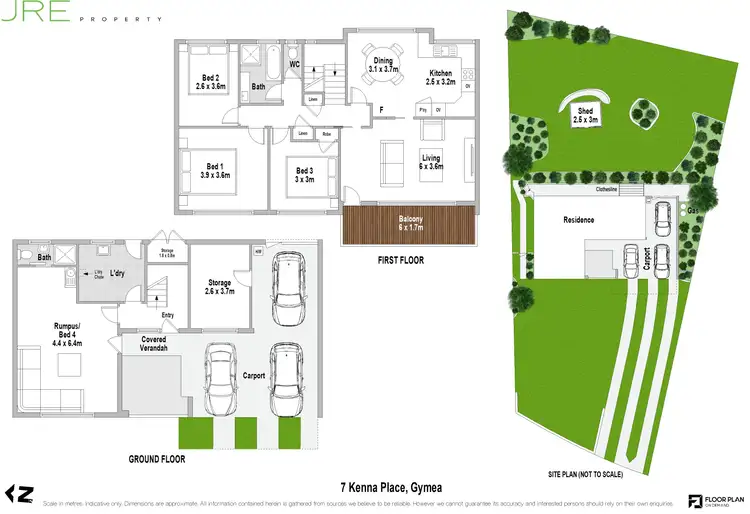 Floorplan of Homely house listing, 7 Kenna Place, Gymea NSW 2227