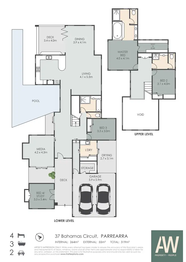 Floorplan of Homely house listing, 37 Bahamas Circuit, Kawana Island QLD 4575