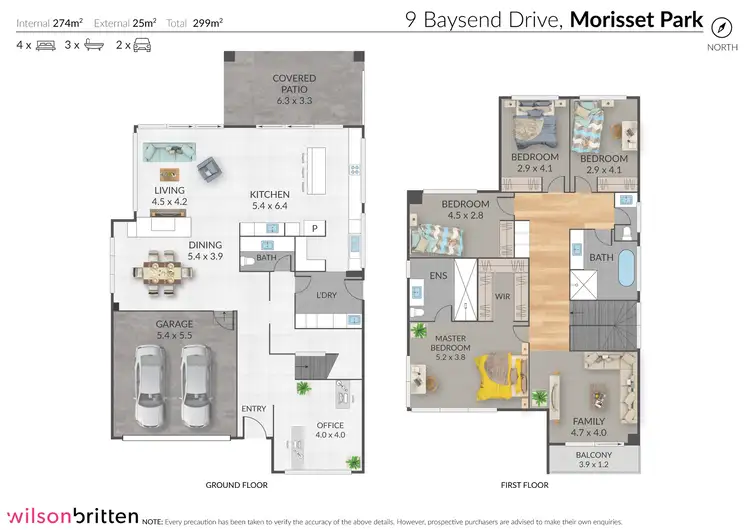 Floorplan of Homely house listing, 9 Baysend Drive, Morisset Park NSW 2264