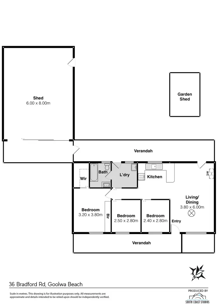 Floorplan of Homely house listing, 36 Bradford Road, Goolwa Beach SA 5214