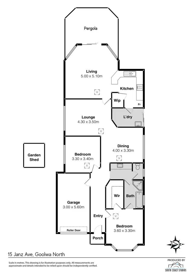Floorplan of Homely house listing, 15 Janz Avenue, Goolwa North SA 5214