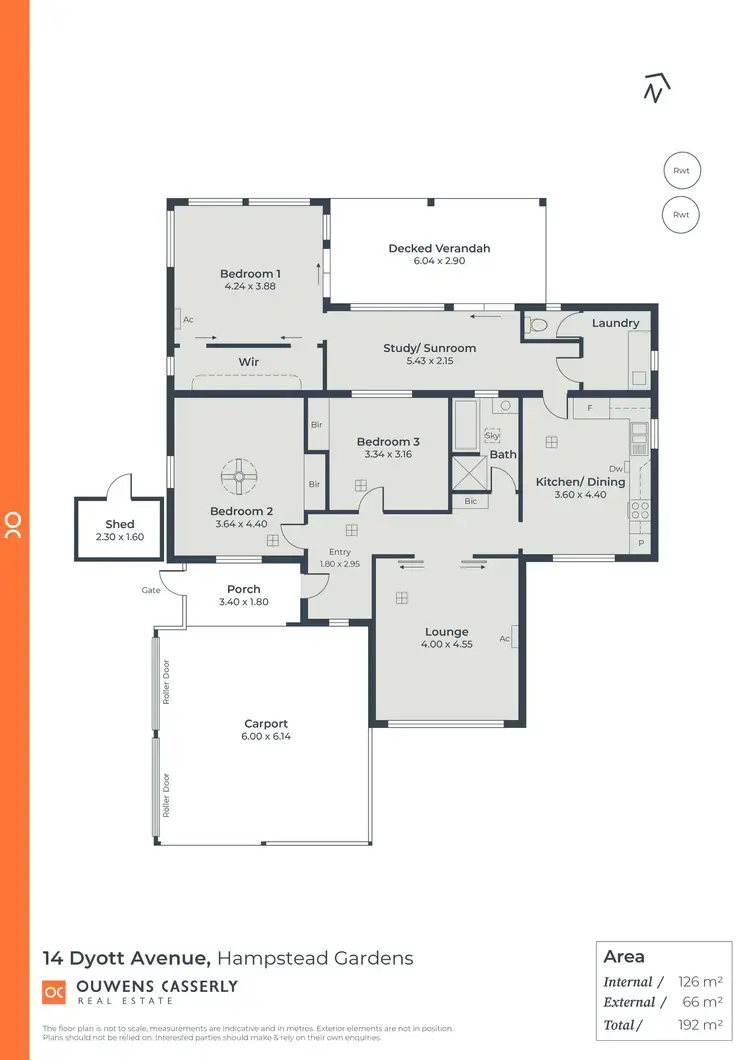 Floorplan of Homely house listing, 14 Dyott Avenue, Hampstead Gardens SA 5086