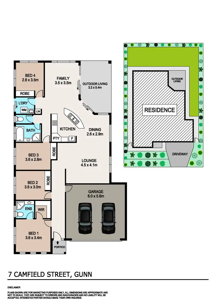 Floorplan of Homely house listing, 7 Camfield Street, Gunn NT 832