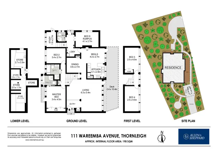 Floorplan of Homely house listing, 111 Wareemba Avenue, Thornleigh NSW 2120